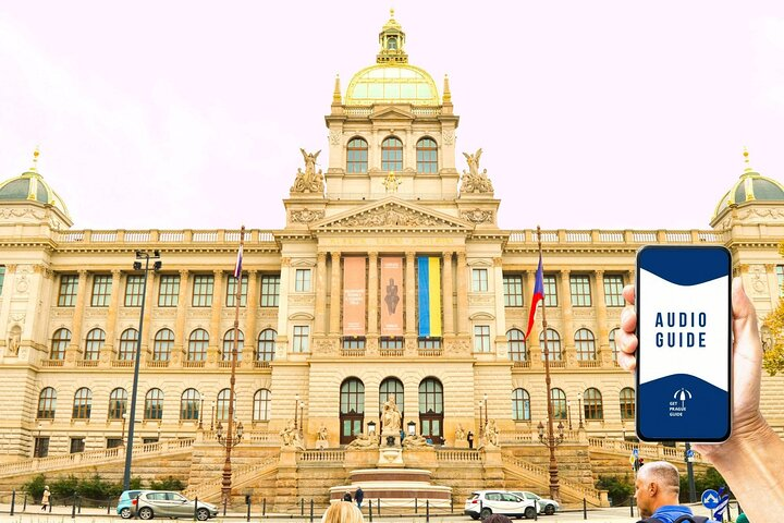 Immerse yourself in Czech history as you explore Prague's National Museum and its surroundings guided by insightful audio on your smartphone. Discover stories behind landmarks like the Astronomical Clock.